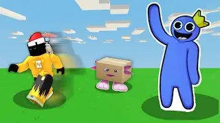 Rainbow friend съели Zelopyx ROBLOX