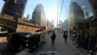 Calm Electric scooter ride Mintown Manhattan NYC