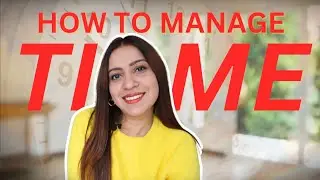 How to MANAGE your DAY to get MORE DONE | Time management strategies that actually work