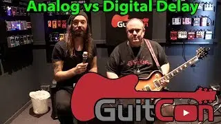 Difference between ANALOG & DIGITAL DELAY - GuitCon w TC Electronic