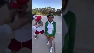 Mexican Yoshi, Cuban Mario, Dominican Luigi