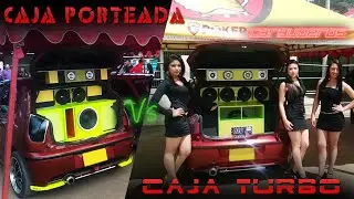 CAJA PORTEADA VS. TURBO | CARAUDEROS