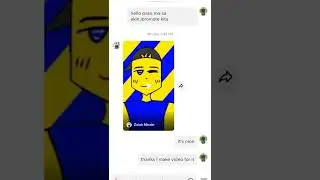 she is make my drawing