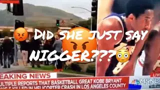 Wow!! Newscaster says Los Angeles Niggers!!!