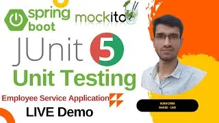 Unit Testing in Spring Boot 3.x Project using Mockito and Junit 5 | Testing Spring Boot Applications