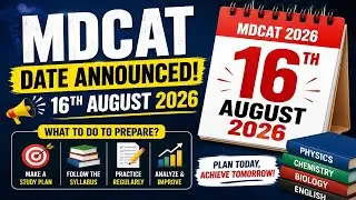Ace MDCAT 2026 In Three Months