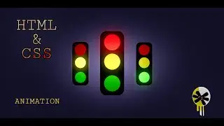 HTML&CSS TRAFIC LIGHT ANIMATION
