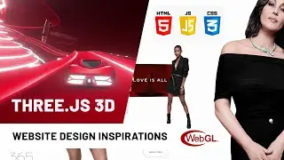 Three.js Website Design Inspirations | Modern Websites built using three.js library 2022-2023