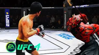 UFC4 Bruce Lee vs Darth Maul EA Sports UFC 4 PS5
