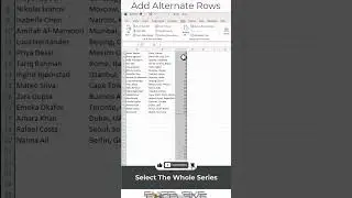 Excel Time Saver : Insert Blank Rows Alternately for Better Data Presentation
