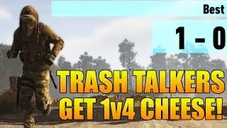 TRASH TALKERS GET 1V4ED WITH MY SNIPER AFTER MY WHOLE TEAM QUITS! | Ghost Recon Wildlands PVP