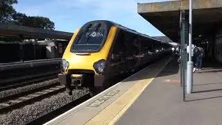 Class 221 Voyager Departing Oxford Station