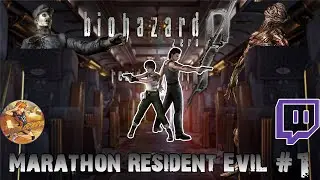 MARATHON Resident Evil ! Résident Evil 0 ! Partie 1 ! Rediff stream du 08/06/2020