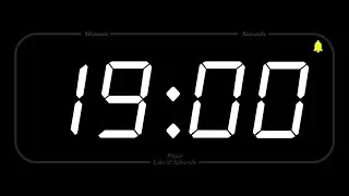 19 MINUTE - TIMER & ALARM - Full HD - COUNTDOWN