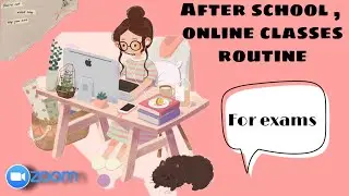 Afternoon school routine || after school study routine 🔥