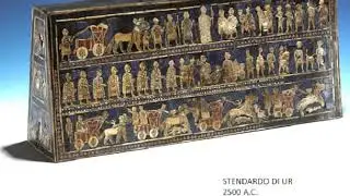 ARTE MESOPOTAMICA - STENDARDO DI UR (perdonate l'audio di bassa qualità)