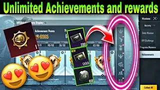 Unlimited Achievements Points Glitch Free Rewards Premium Crate Classic Coupons in BGMI 1.6 update