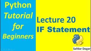 if statement in Python | Python Tutorial for Beginners