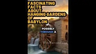 FASCINATING FACTS ABOUT THE HANGING GARDENS OF BABYLON
