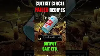 Cultist Circle Failed Recipe - Part 1