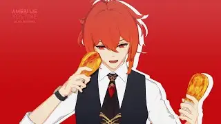 『 MMD 』 Here's Your Fried Chicken Order ◇ Genshin Impact