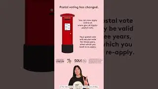 Postal Voting has changed.