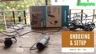 Boya BY M1 Microphone Unboxing & Setup