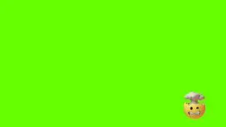 Exploding Head Emoji 🤯  | Green Screen