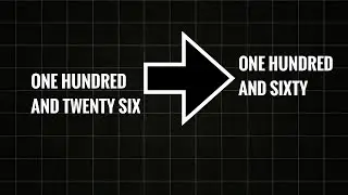 How to Pronounce the Numbers ‘One Hundred And Twenty Six to One Hundred And Sixty’ in English