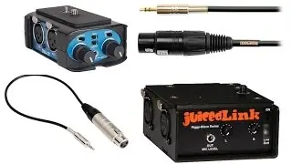 XLR Audio Into 3.5mm (1/8th