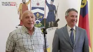 Predrag Stevanović, predednik RK Vranje 1957, prijem povodom plasmana u Arkus Super ligu.