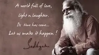 Sadhguru's promo video