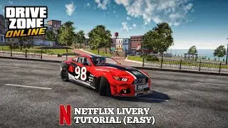 Design Mustang (GT 700) with Netflix Livery in Drive Zone Online 