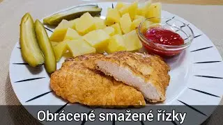 Obrácené smažené řízky s bramborem 🤩🤩🤩 - recept