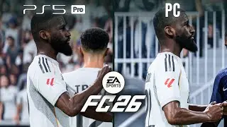EA FC 26 | PS5 Pro vs PC | Graphics Comparison