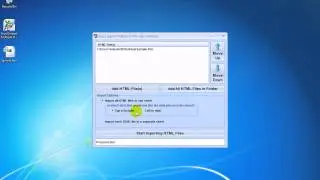 How To Use Excel Import Multiple HTML Files Software
