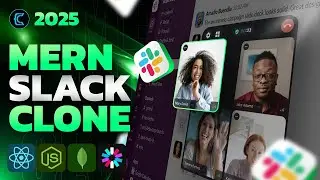 MERN Stack Project: Video Calling Slack Clone with React & Node.js