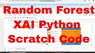 Heart Disease Detection with XAI Python / XAI Scratch Python Code Random Forest 