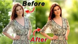 How to BLUR PHOTO BACKGROUND in Photoshop || Easy way