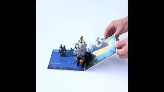 3D Ghost Pumpkin Pop Up Card