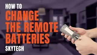 Skytech Remotes | How to Change Remote Batteries