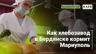Как хлебзавод в Бердянске кормит Мариуполь