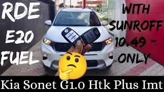 Kia Sonet G1.0 Htk plus imt Rde 2023 Full Walk-Around Review by 