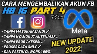 CARA MENGEMBALIKAN AKUN FB LEWAT IG VERSI META (HB IG PART 4)