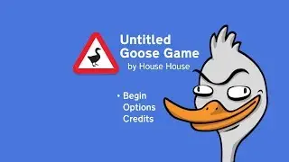 Untitled Goose Game: THE BLACKEST WHITE GOOSE EVER!!!