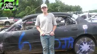 Boyceville Demo Derby - Driver Interview - Leland W