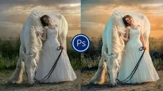 1 Minute Photoshop - Photo Effect For Portrait (Free Preset)