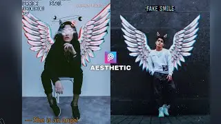 Picsart Devil Wing Photo Editing 😈| PicsArt Aesthetic Photo Editing 2023 - AF EDIT