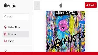 How to Buy Aaron Carter's Final Album Blacklisted