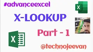 how to use xlookup in excel || Xlookup Function in hindi || Xlookup Function in Hindi.@technojeevan